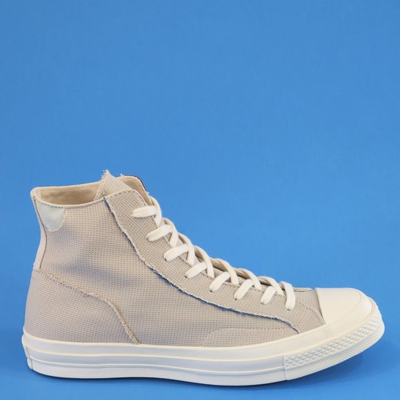 Converse Chuck 70 Hi Tri-Panel 'Light Silver' Unisex Sneakers 172936C NWT - Picture 2 of 6